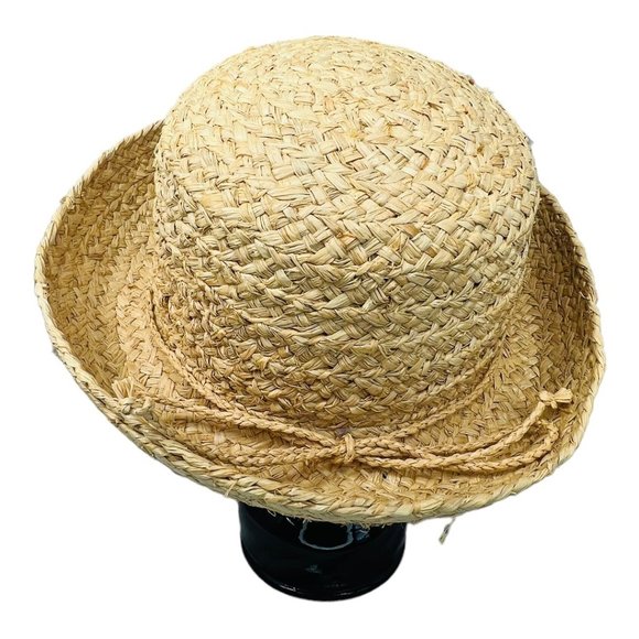 The Scala Collection All Natural Fibre Vintage Sun Hat One Size Fits All - Picture 7 of 10